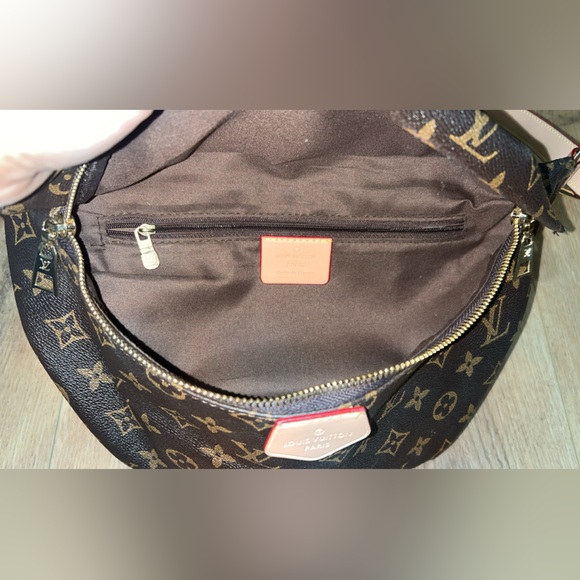 Brown Designer Monogram Shoulder Bag/Fanny Pack - Picture 6 of 8